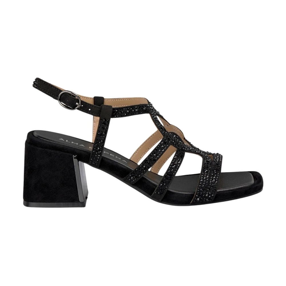 Alma EN Pena Sandalen met vierkante hak