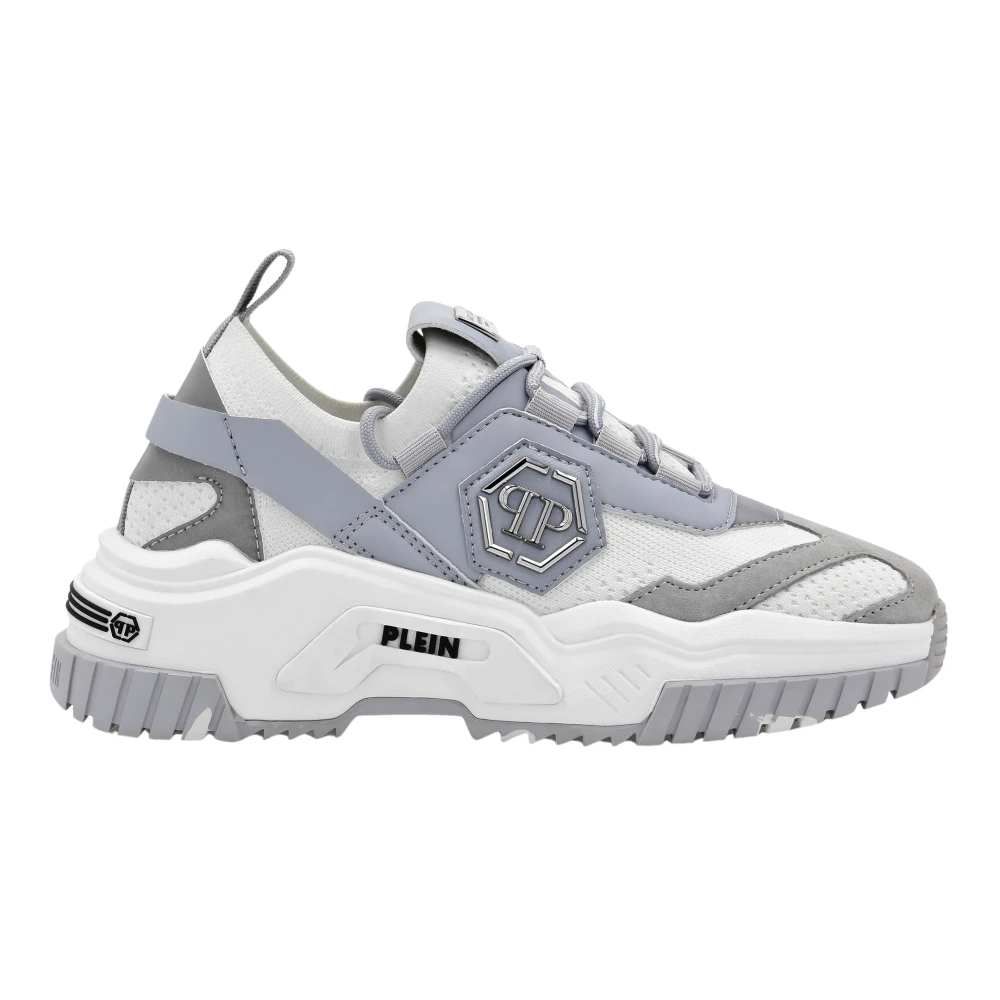 Philipp Plein Predator Low-Top Sneakers unisex Schoenen Grijs