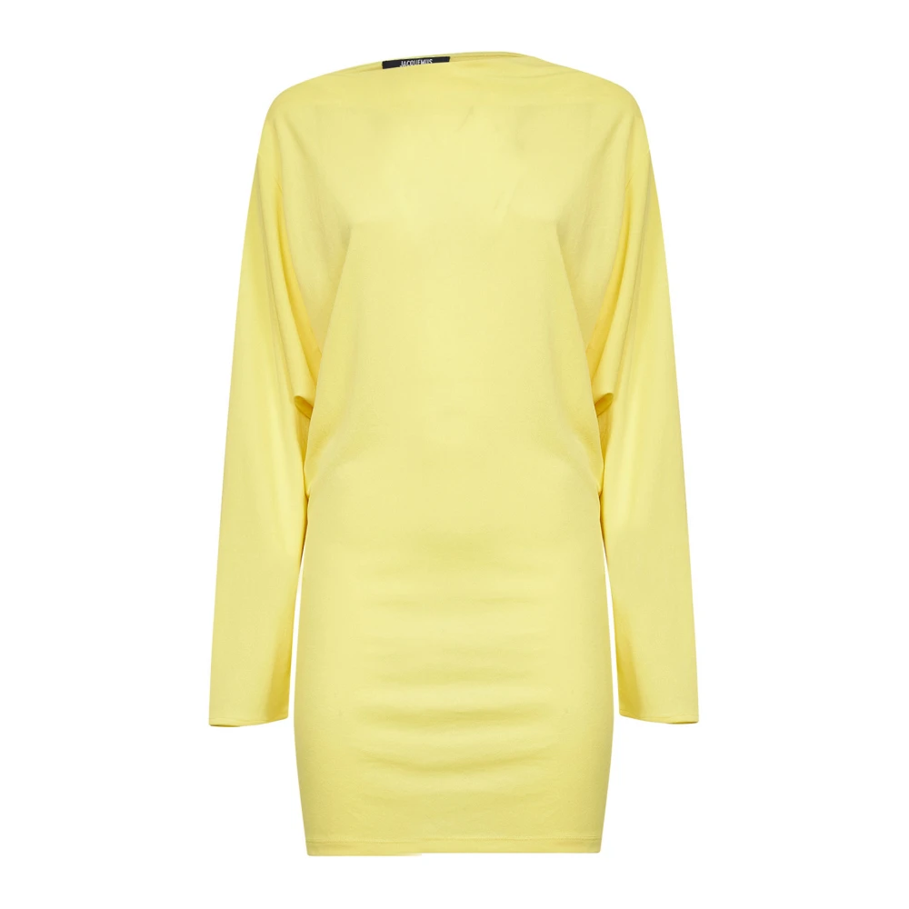 Jacquemus Yellow Mistral Dress - Female - Short Dresses - Xs - Dresses