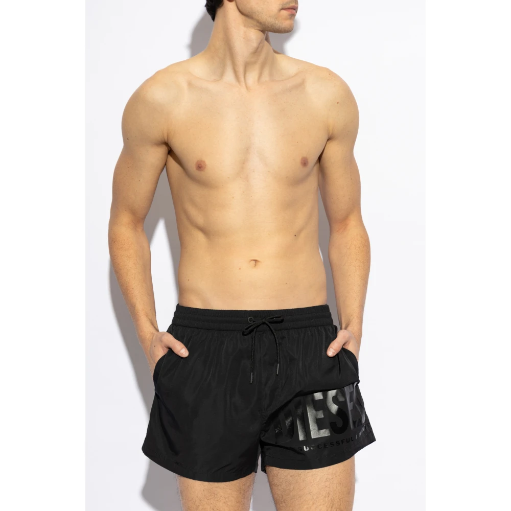 Diesel Zwemshorts Mario-34-D-Core Black Heren