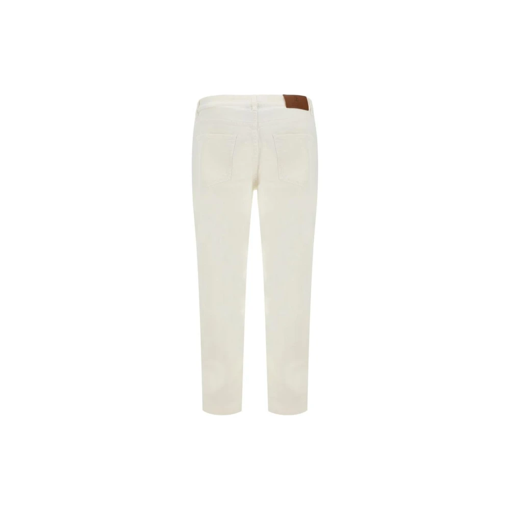 BRUNELLO CUCINELLI Klassieke Denim Jeans White Heren
