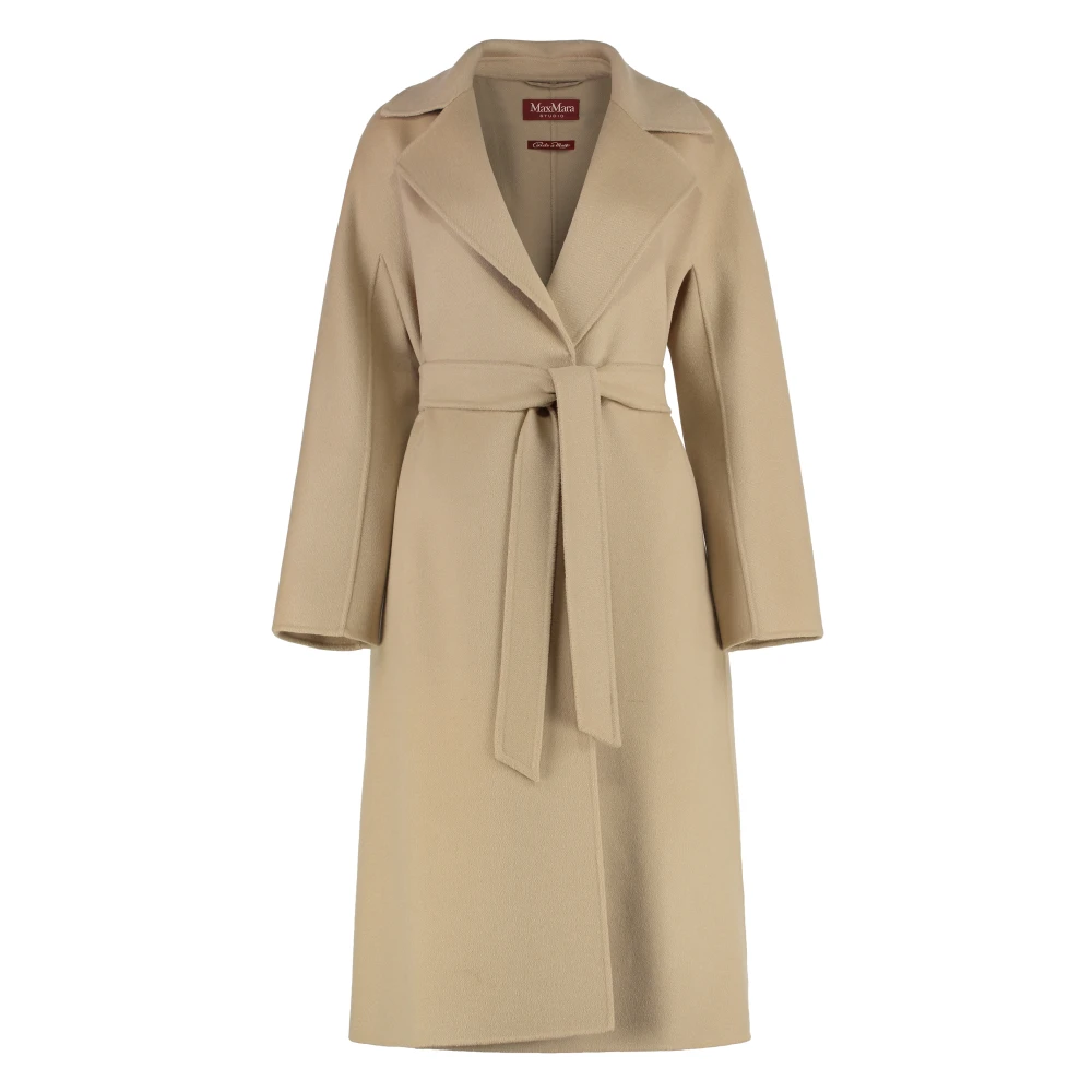 Coats > Belted Coats - - Max Mara Studio - Modalova