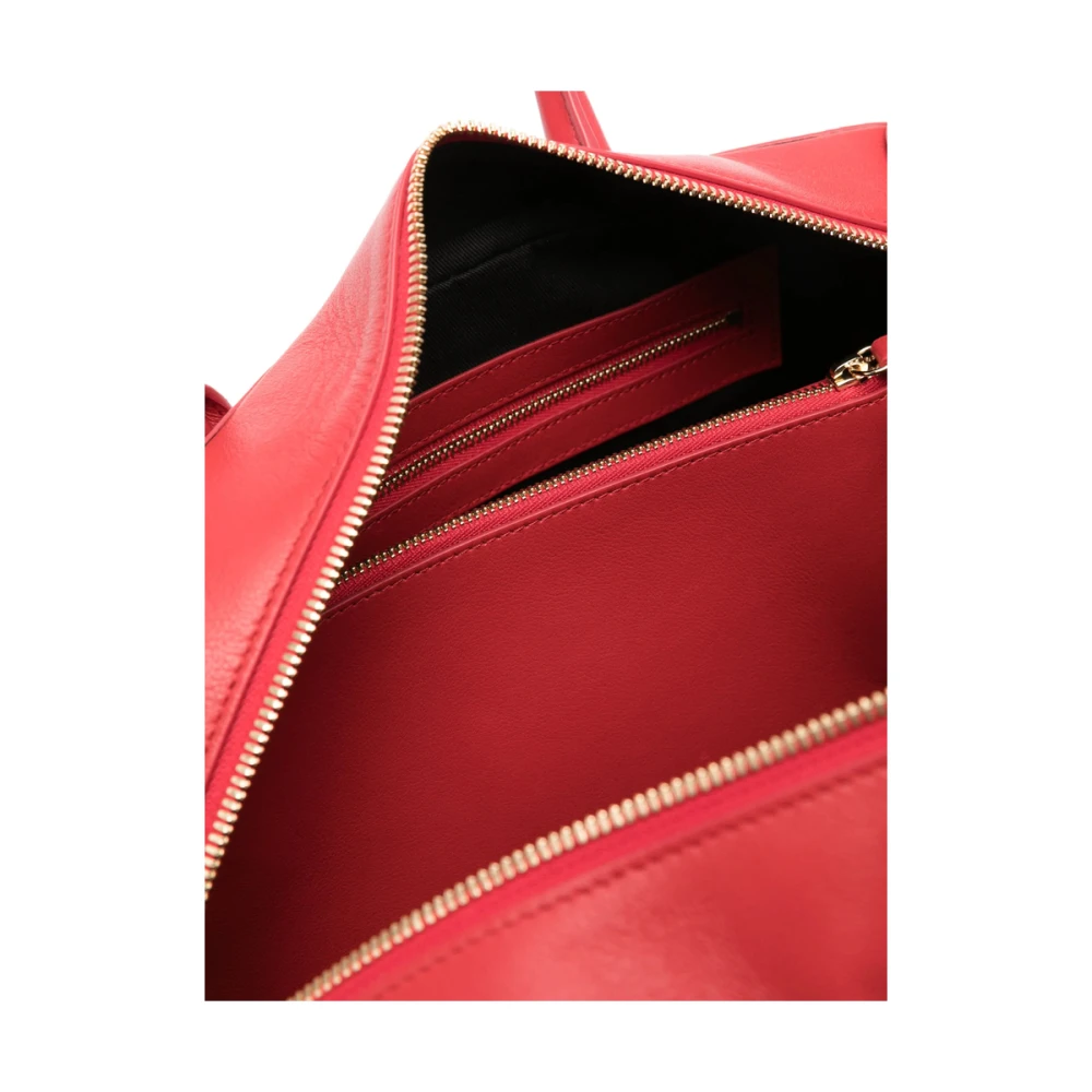 Loulou Studio Rode Top Zip Handtas Red Dames