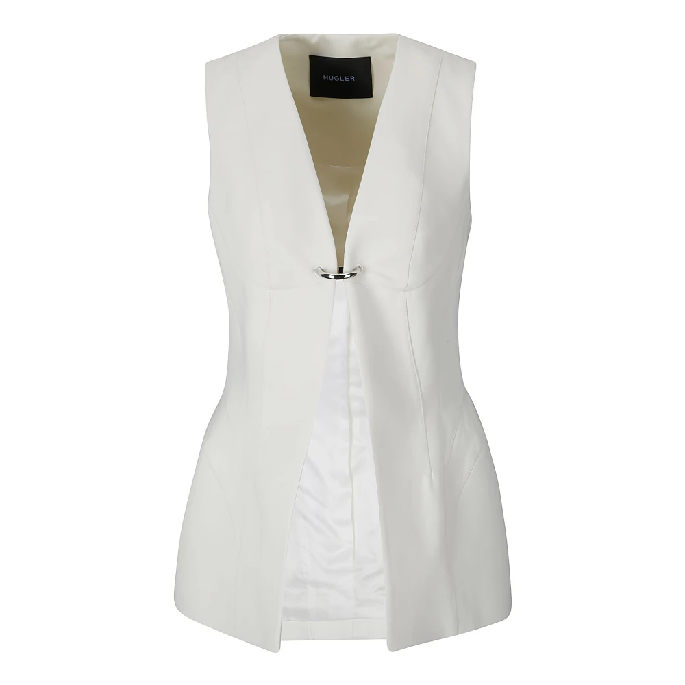 Mugler Stijlvolle Ve0343 Hoesjes White Dames