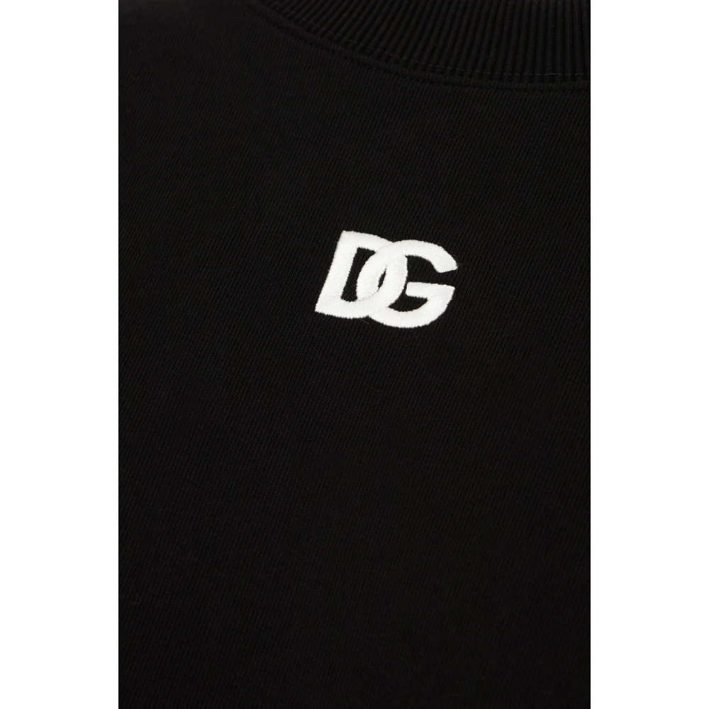 Dolce & Gabbana Stijlvolle Sweatshirt voor Mannen Black Dames
