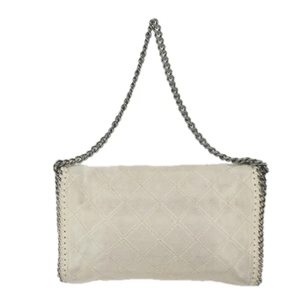 Stella McCartney Pre-owned Polyester shoulder-bags White Dames