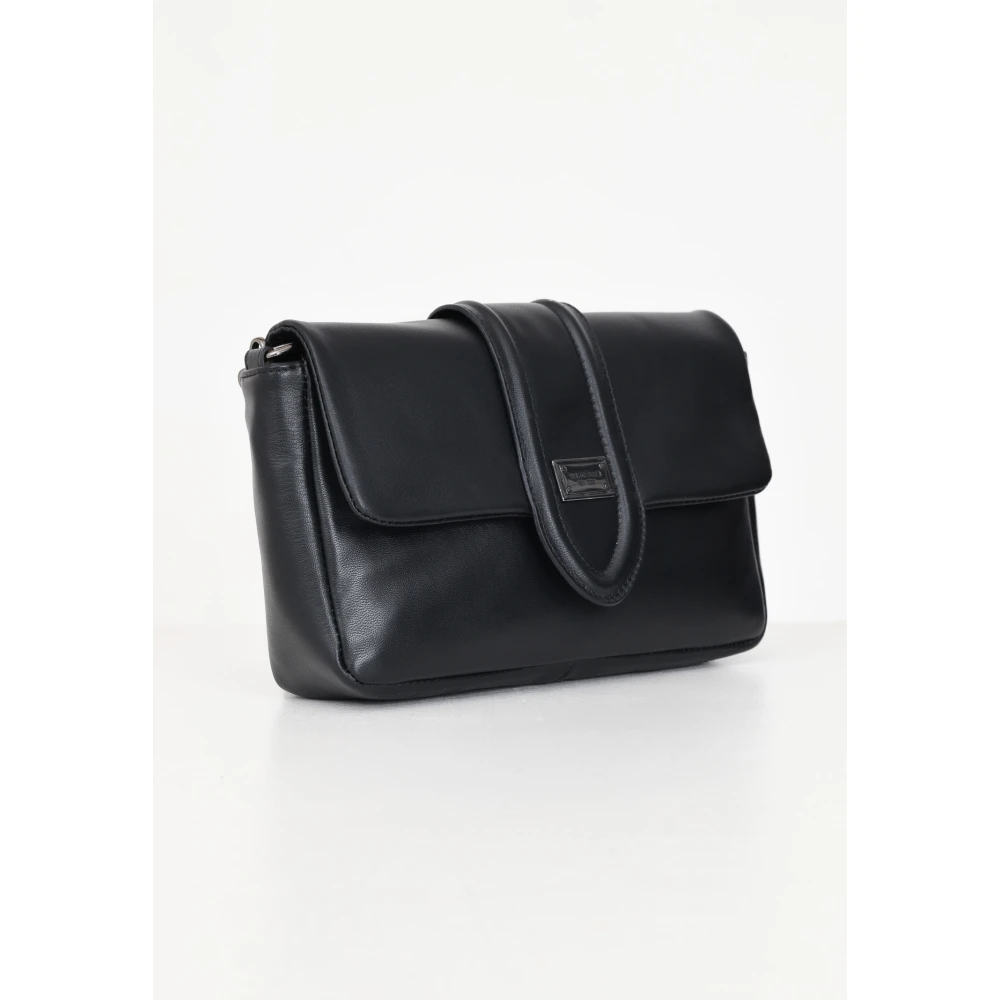 Marc Ellis Zwarte schoudertas Aspen M stijl Black Dames