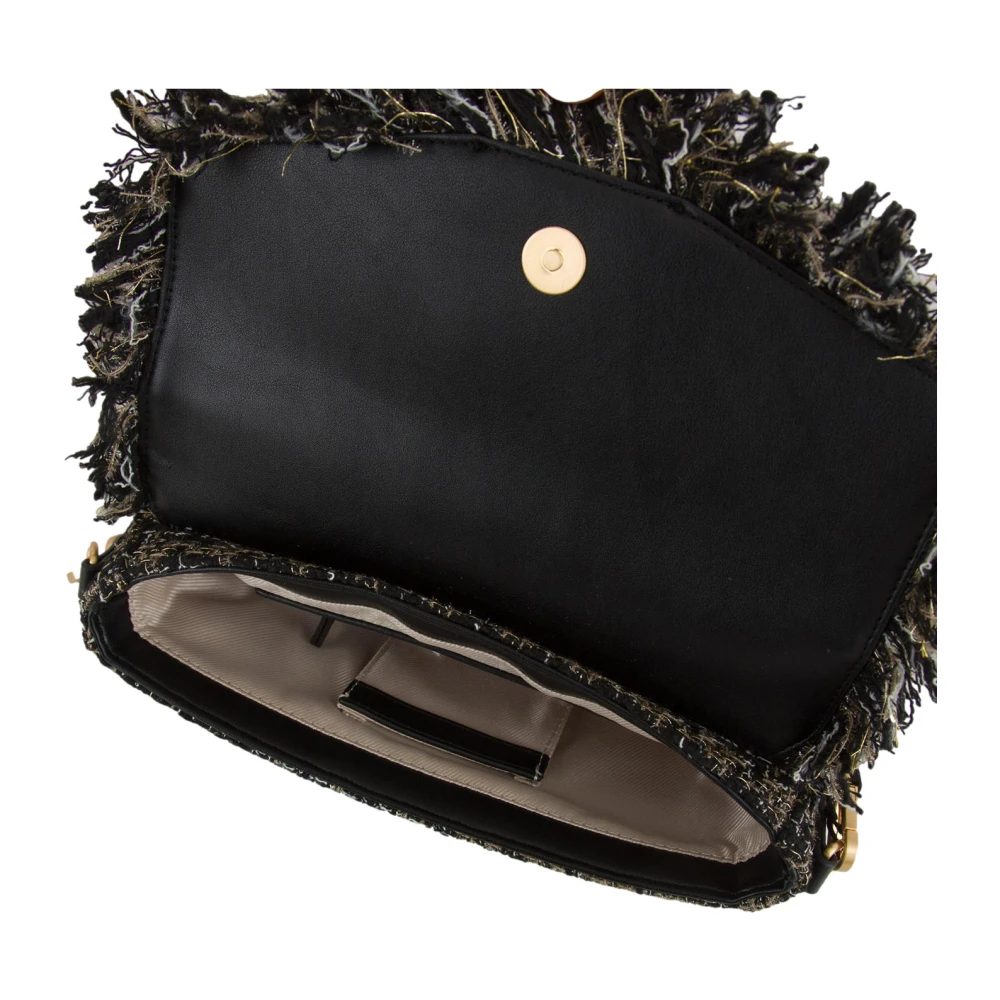 Twinset Zwarte Schoudertas Black Dames