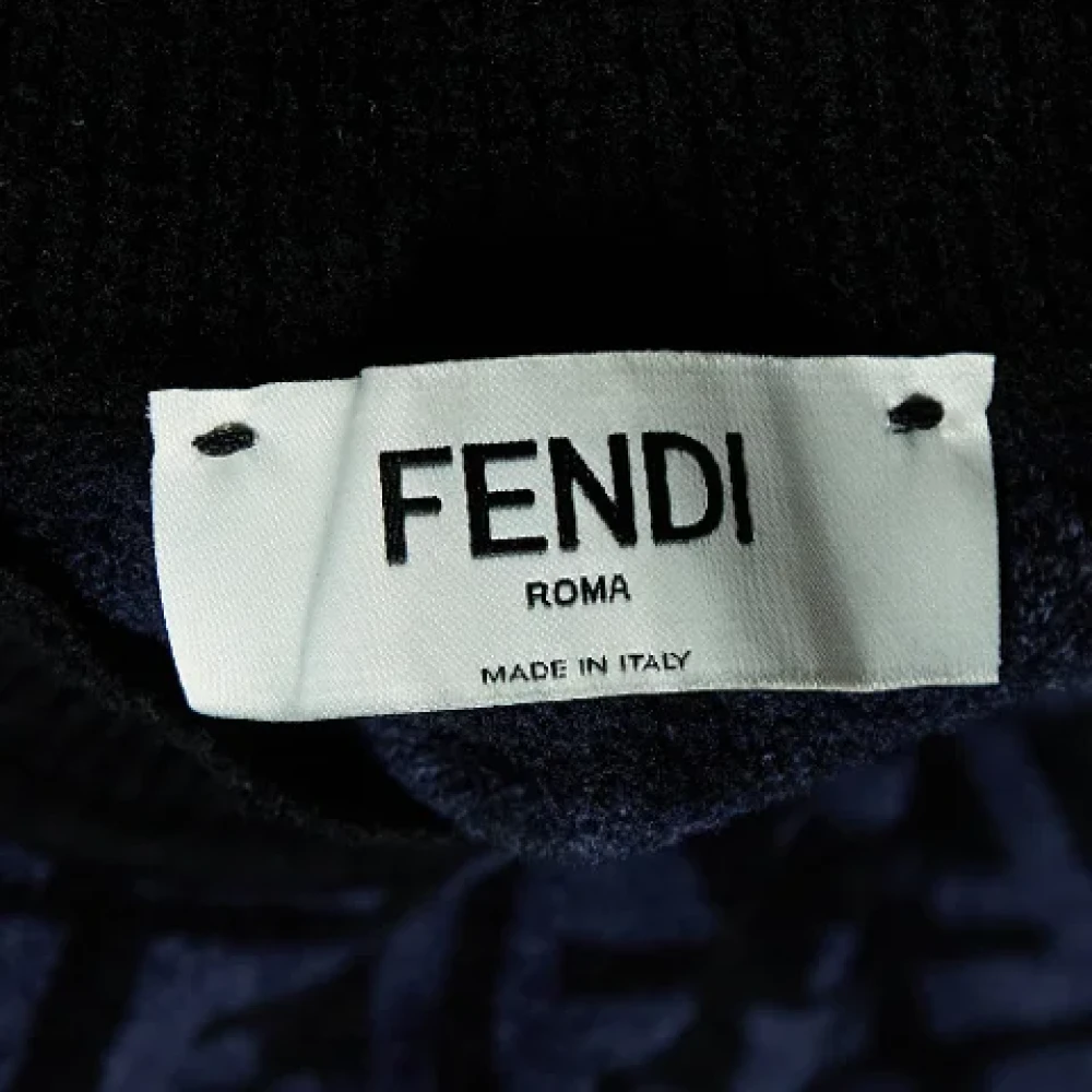 Fendi Vintage Pre-owned Knit tops Blue Dames