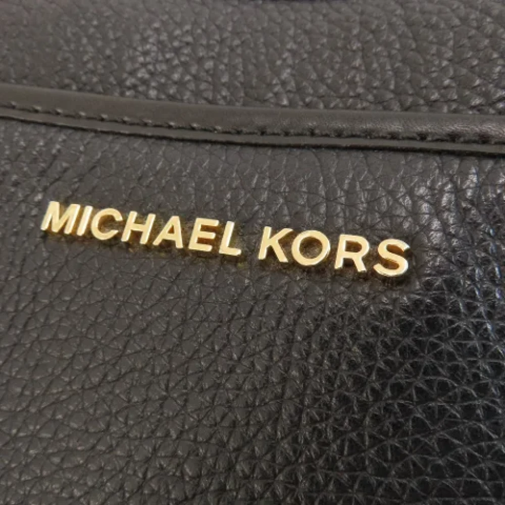 Michael Kors Pre-owned Leather shoulder-bags Black Dames