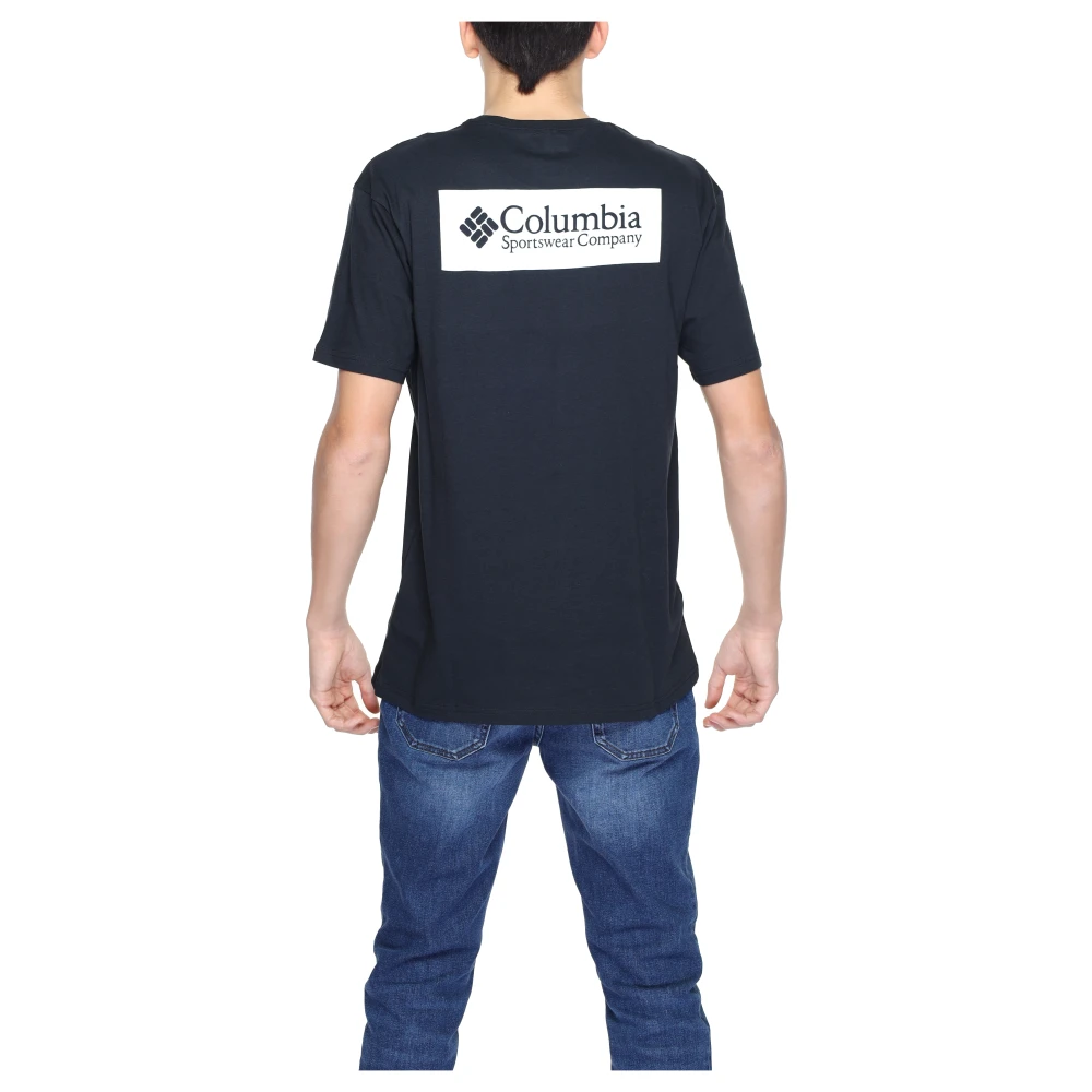 Columbia T-Shirts Black Heren