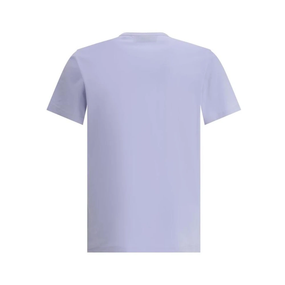 Belstaff Lila T-shirt met Monogram Patch Purple Heren