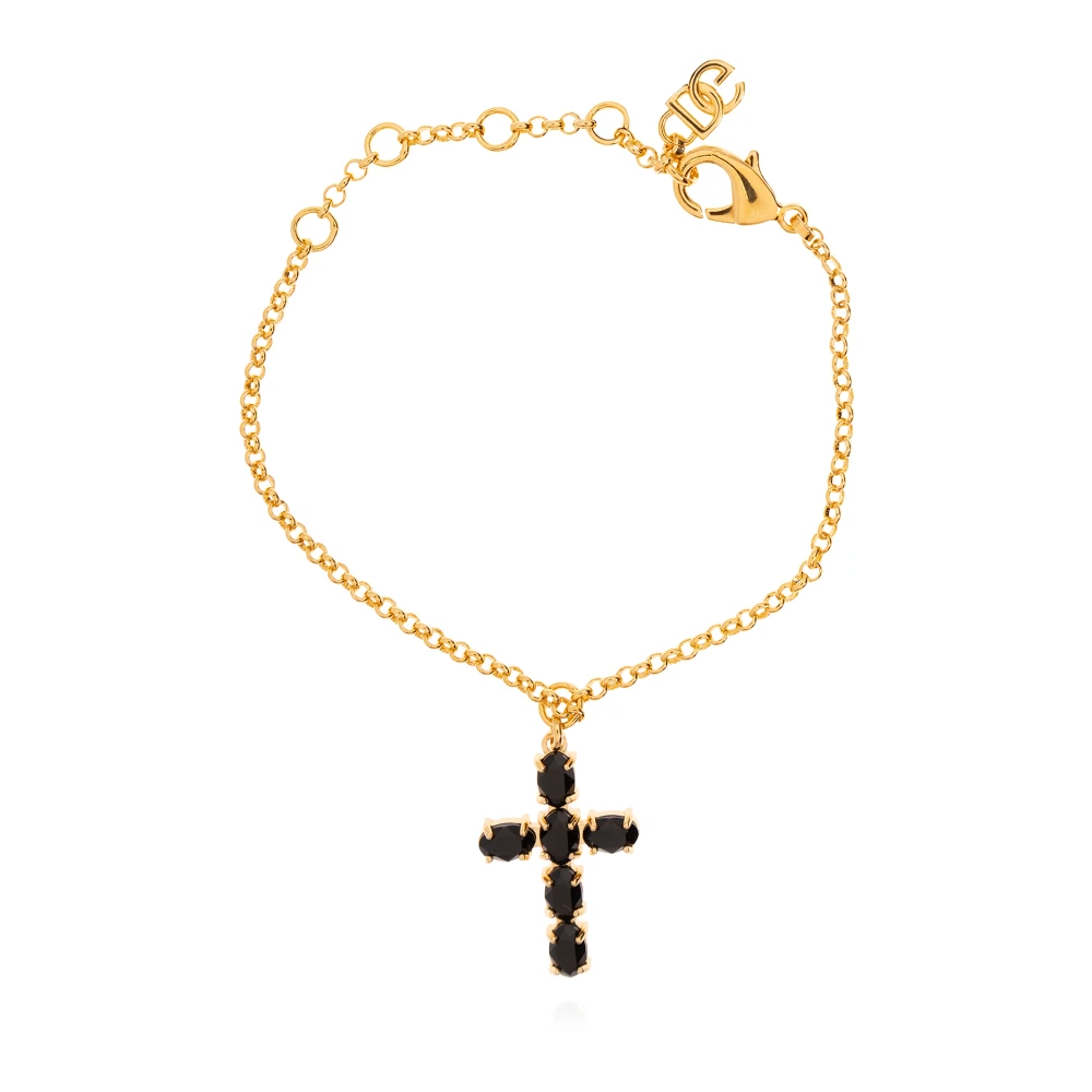 Dolce & Gabbana Women's Yellow Bracelet With Charm