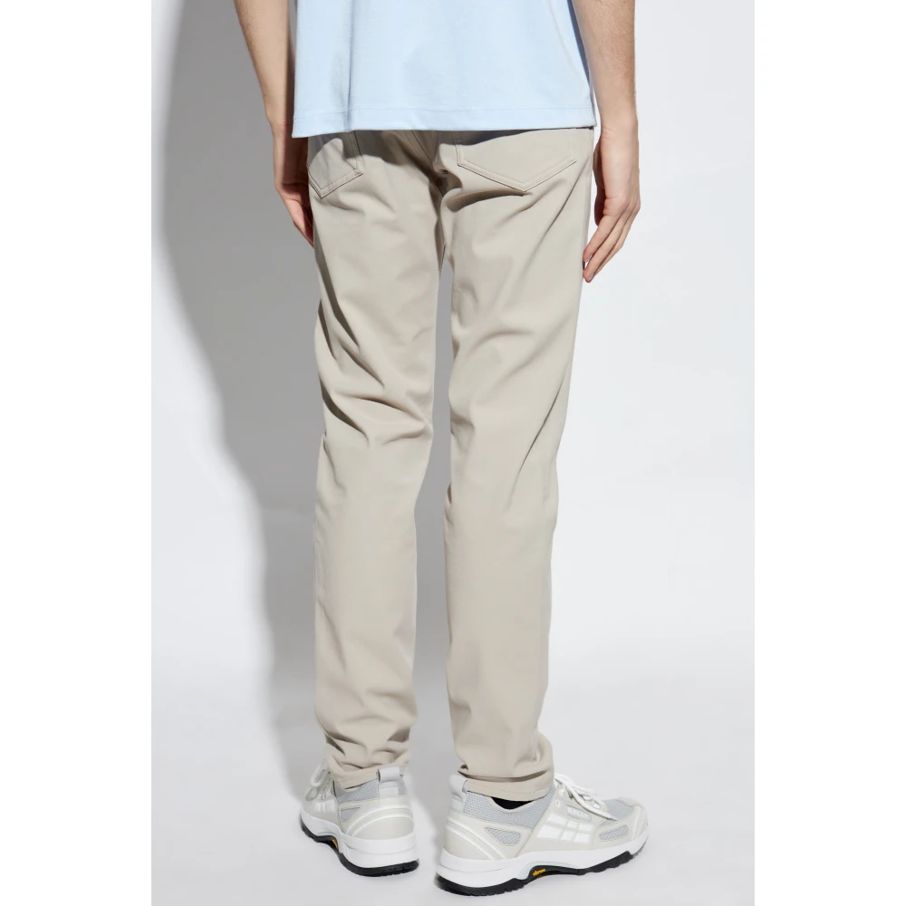 Theory Tapered leg broek Beige Heren