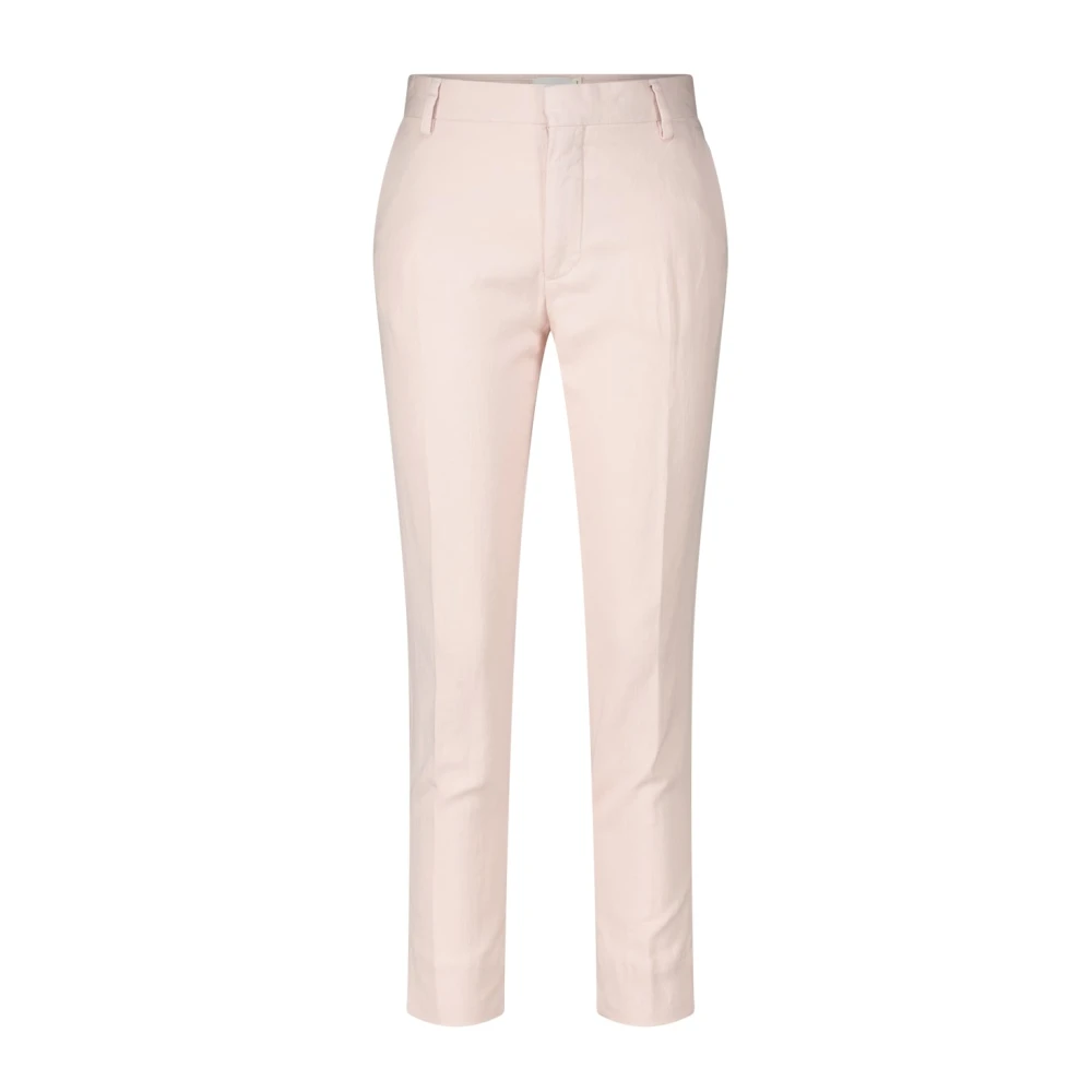 Closed Straight Leg Trousers in Subtle Shade Pink Dames
