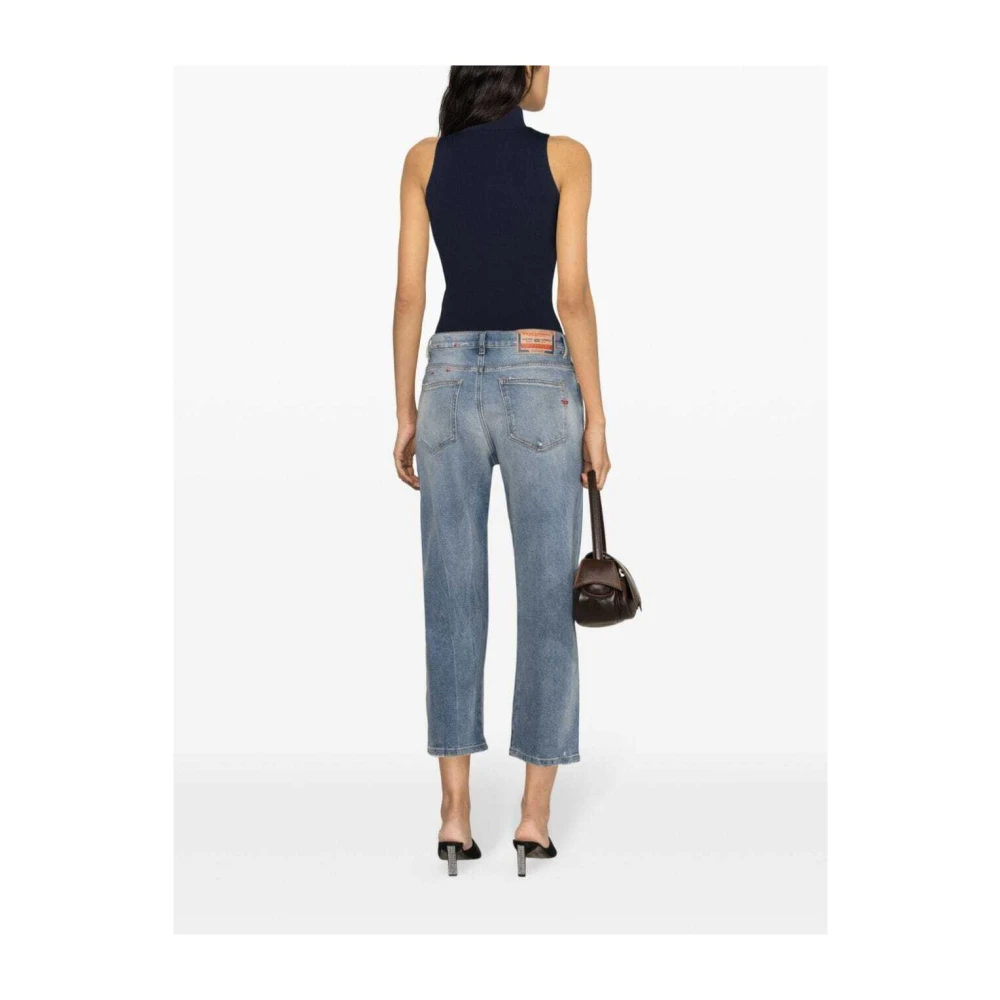 Diesel Cropped Jeans Blue Dames