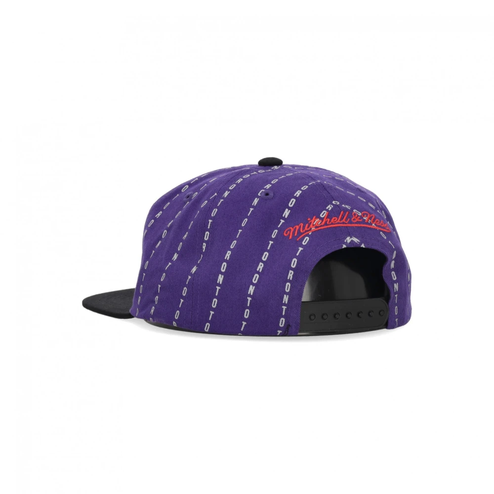 Mitchell & Ness NBA City Pinstripe Deadstock Pet Purple Heren