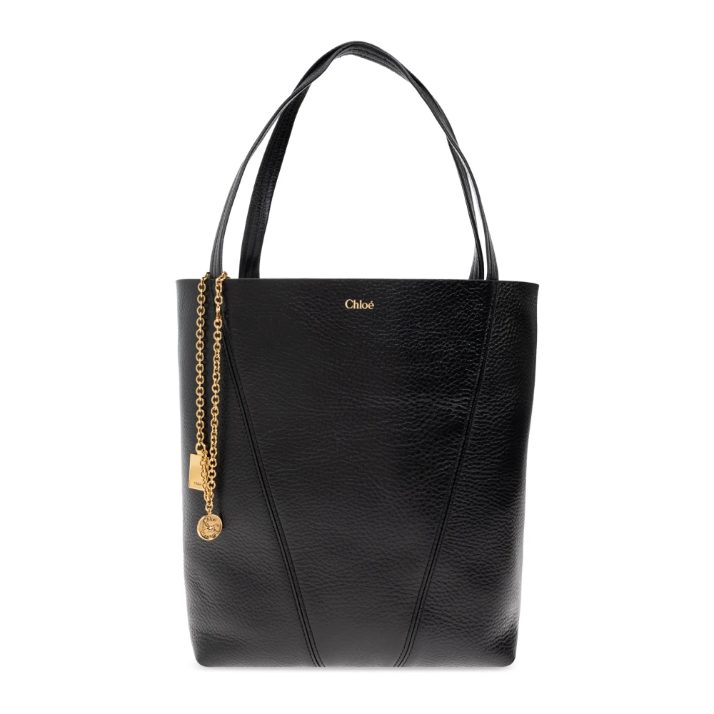 Chloé Spin Medium tas type shopper Black Dames