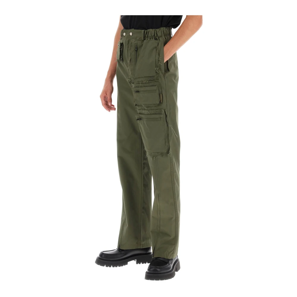 Andersson Bell Straight Trousers Green Heren