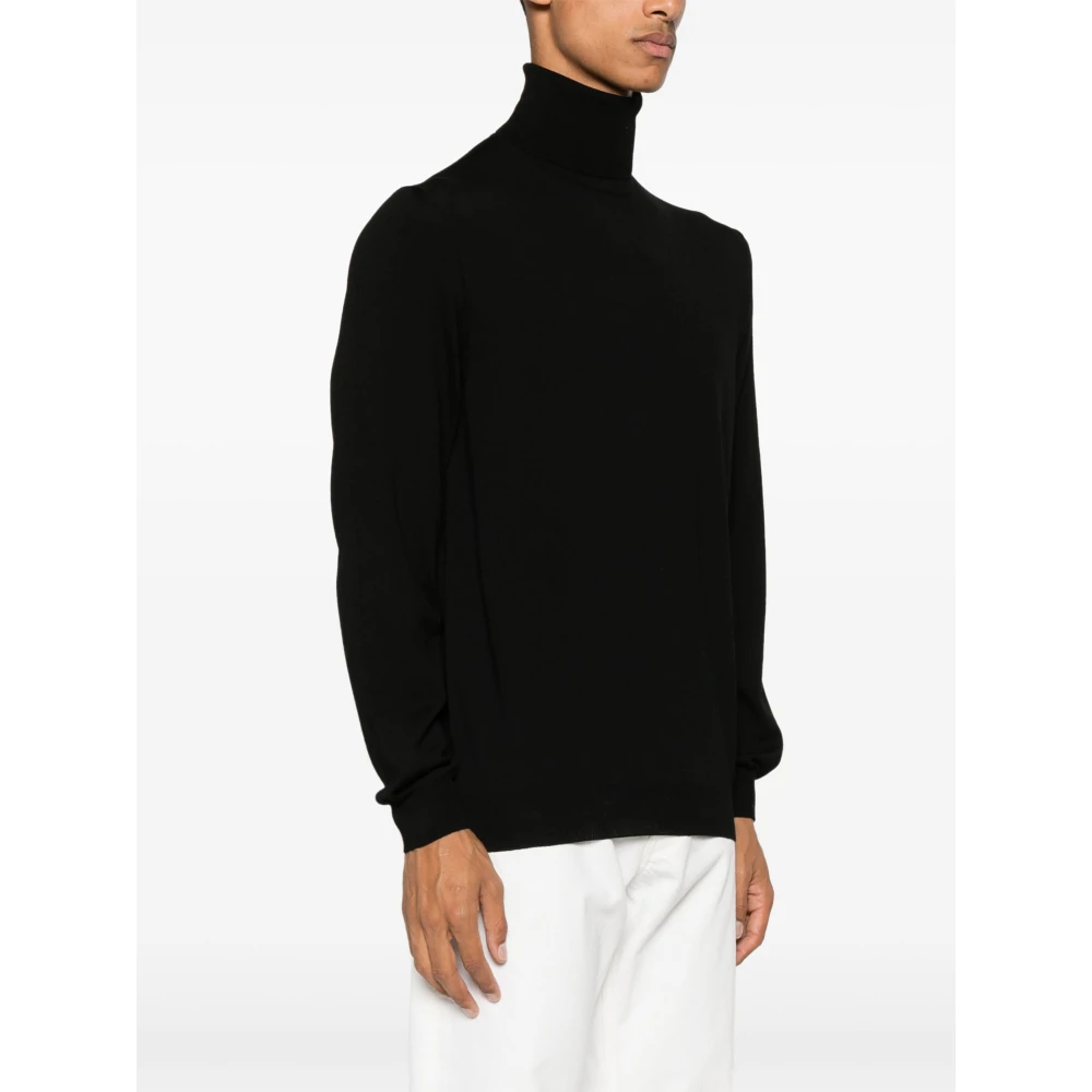 Zanone Stijlvolle Herentrui Black Heren