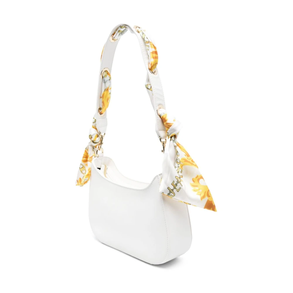 Versace Jeans Couture Witte Schoudertas voor Vrouwen White Dames