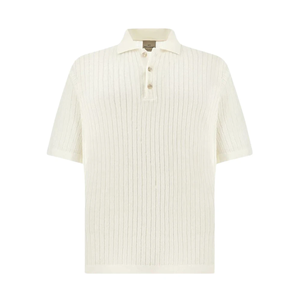 Paul & Shark Men's White Polo - Polo Shirts - Xl - Tops