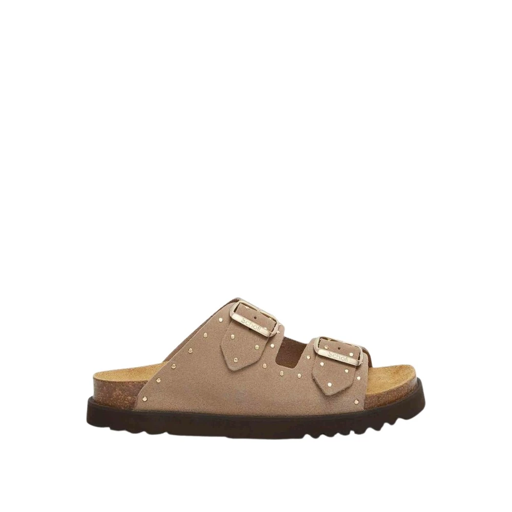 Scholl Women's Beige Beatriz Slipper - Sliders - 6 Uk - Shoes