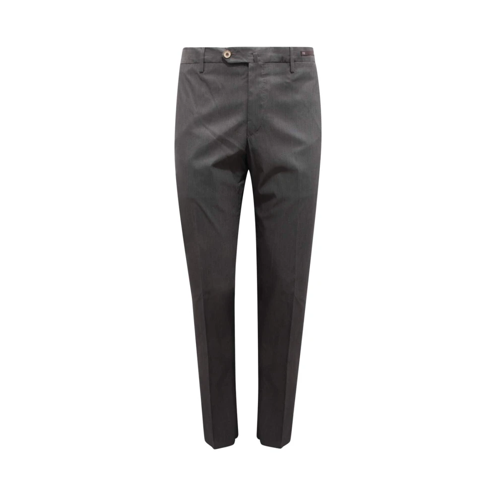 Pt01 Men's Gray Chinos, 2XL, Evo Fit Trousers Stretch Model