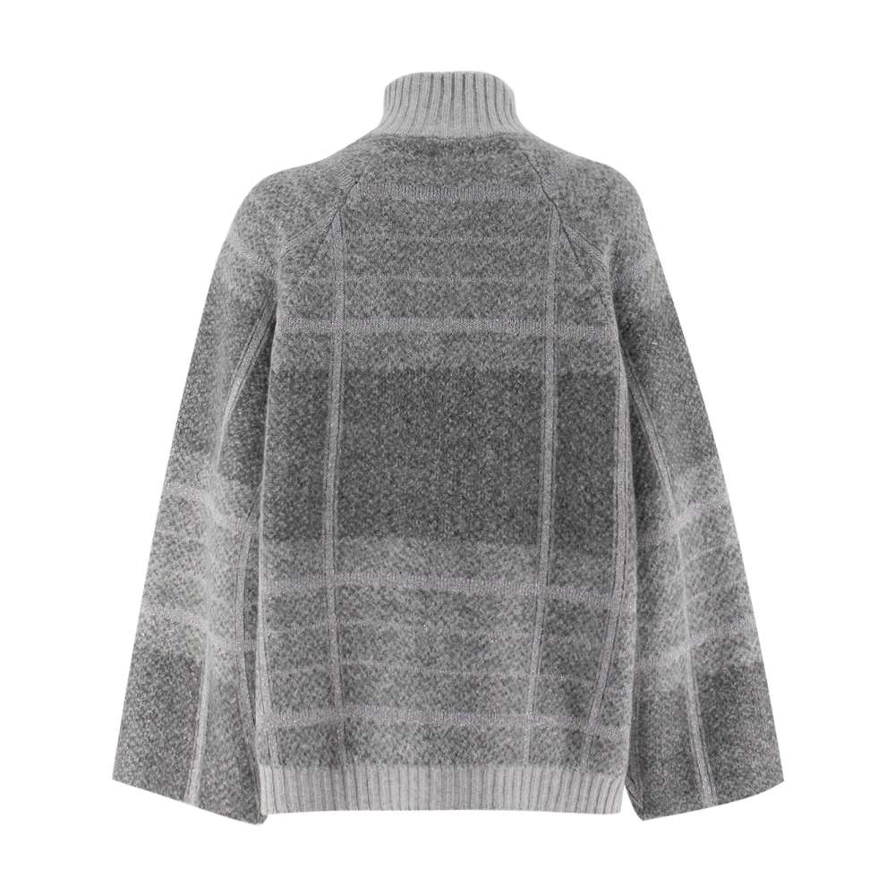 Panicale Geometrisch Patroon Ritsjas Gray Dames