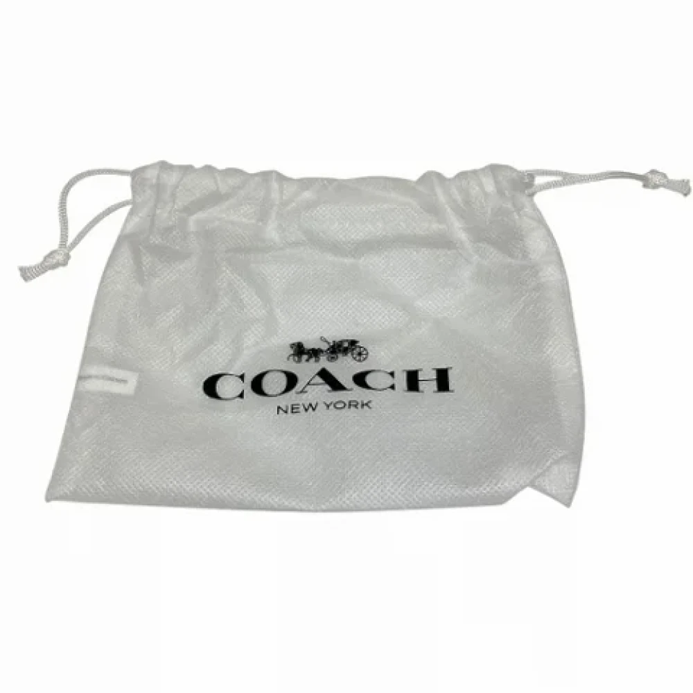 Coach Pre-owned Leather wallets Brown Dames