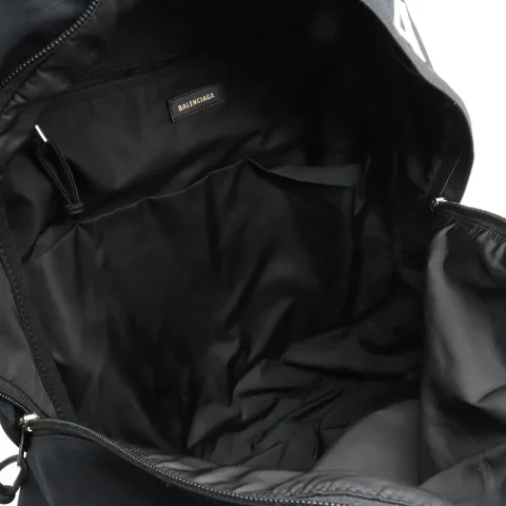 Balenciaga Vintage Pre-owned Fabric backpacks Black Dames