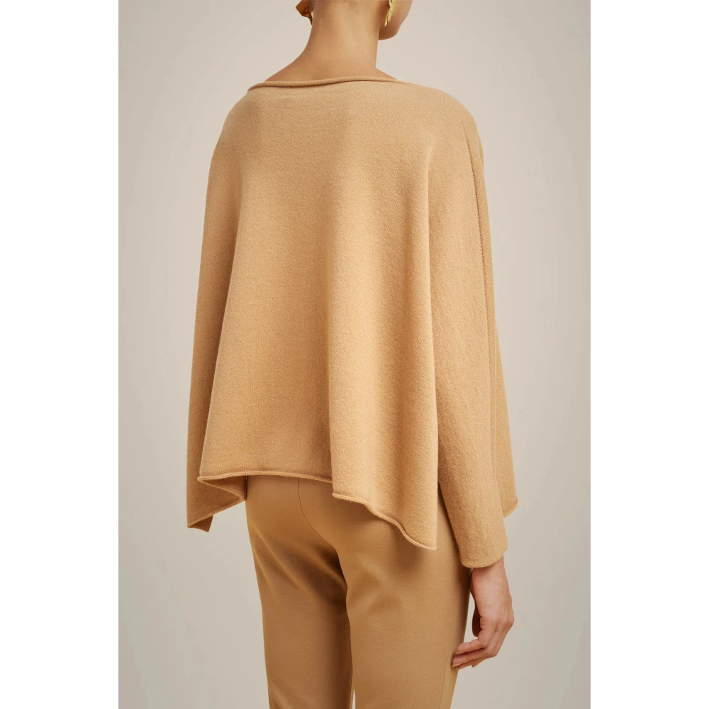 Liviana Conti Kasjmier Boothals Trui Brown Dames