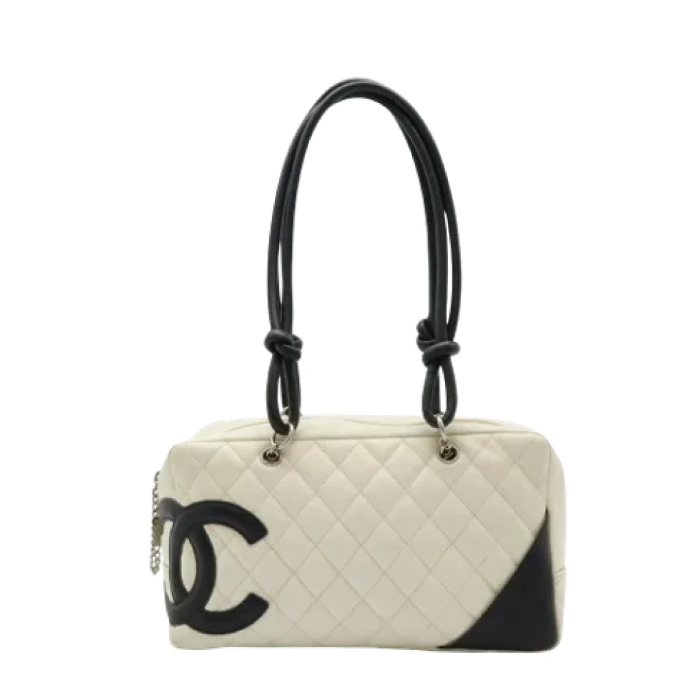 Chanel Vintage Pre-owned Fabric chanel-bags Black Dames