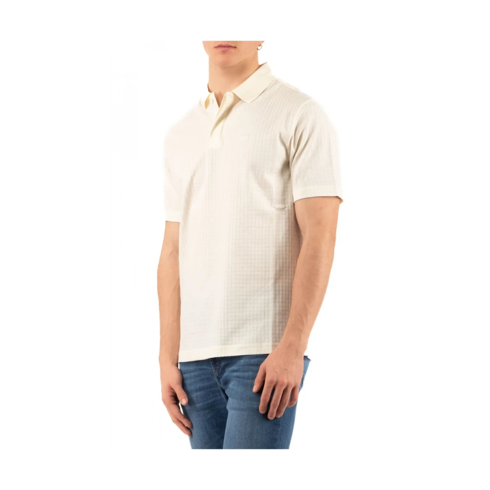 Emporio Armani Stijlvolle Polo Shirt White Heren