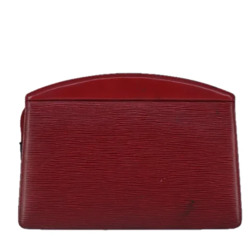 Louis Vuitton Vintage Pre-owned Leather clutches Red Dames