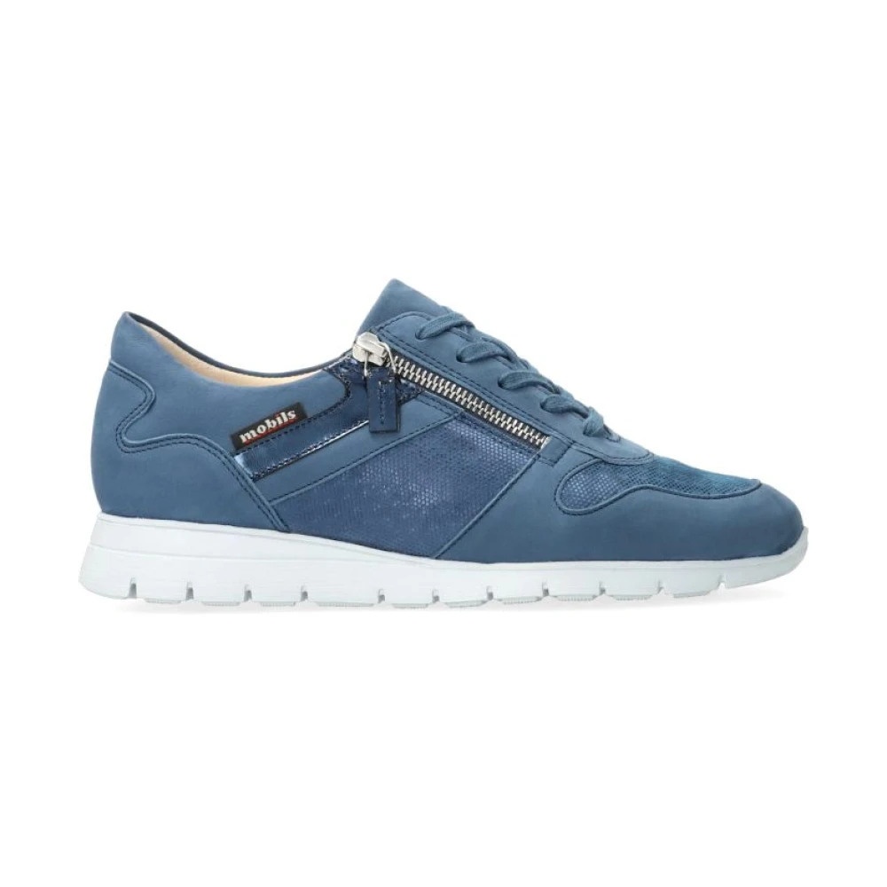 Mephisto Ergonomische Sneaker – Dames Schoenen Blauw