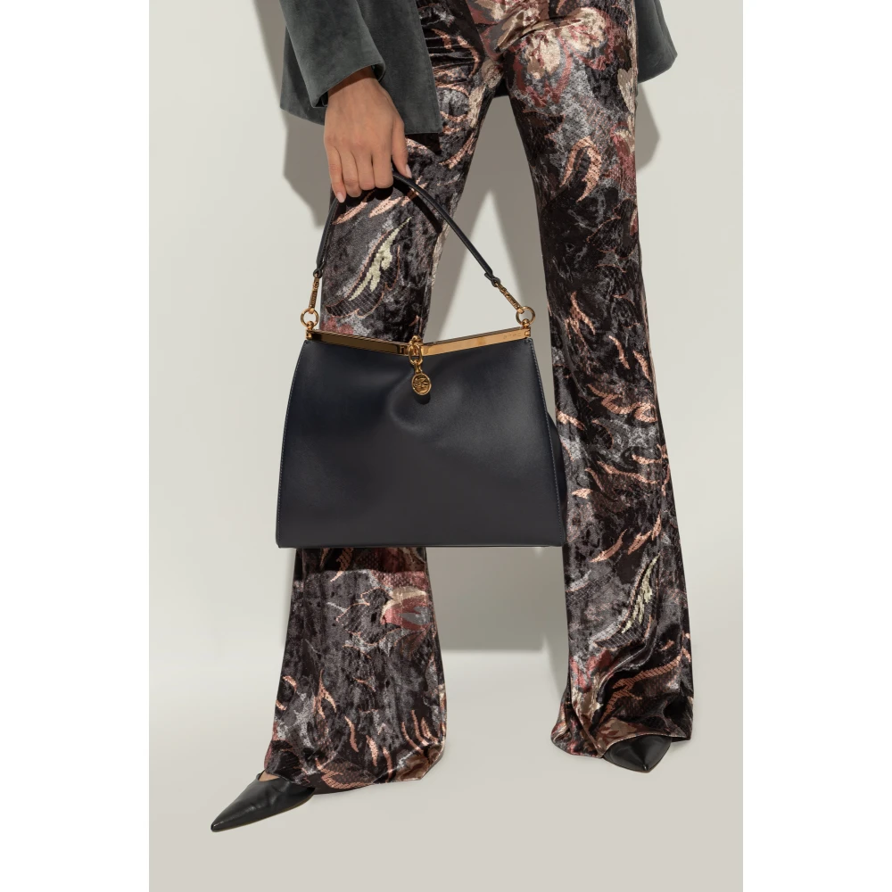 ETRO Schoudertas Vela Groot Blue Dames