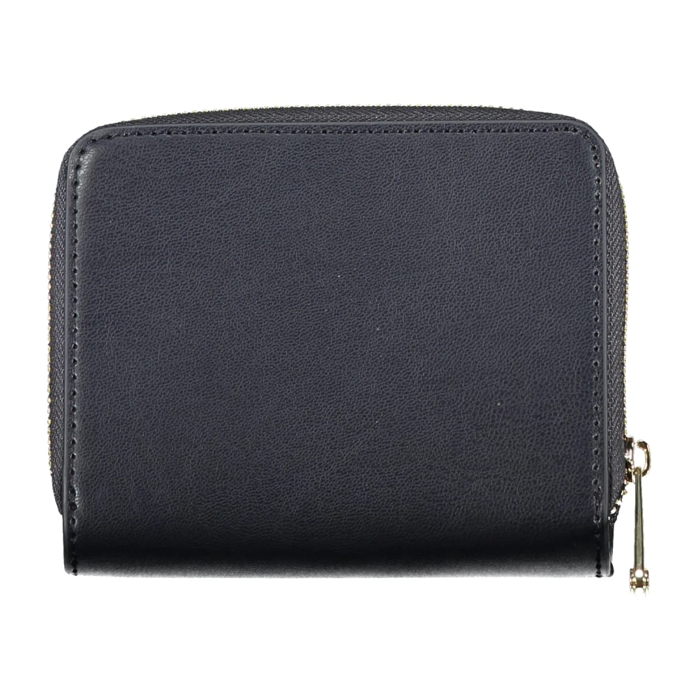 Tommy Hilfiger Blauwe Damesportemonnee met Rits en Logo Blue Dames