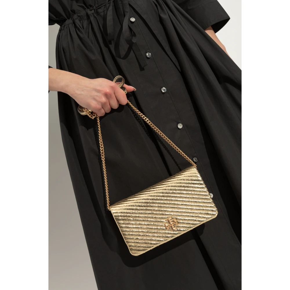 TORY BURCH Portemonnee Kira aan een ketting Yellow Dames