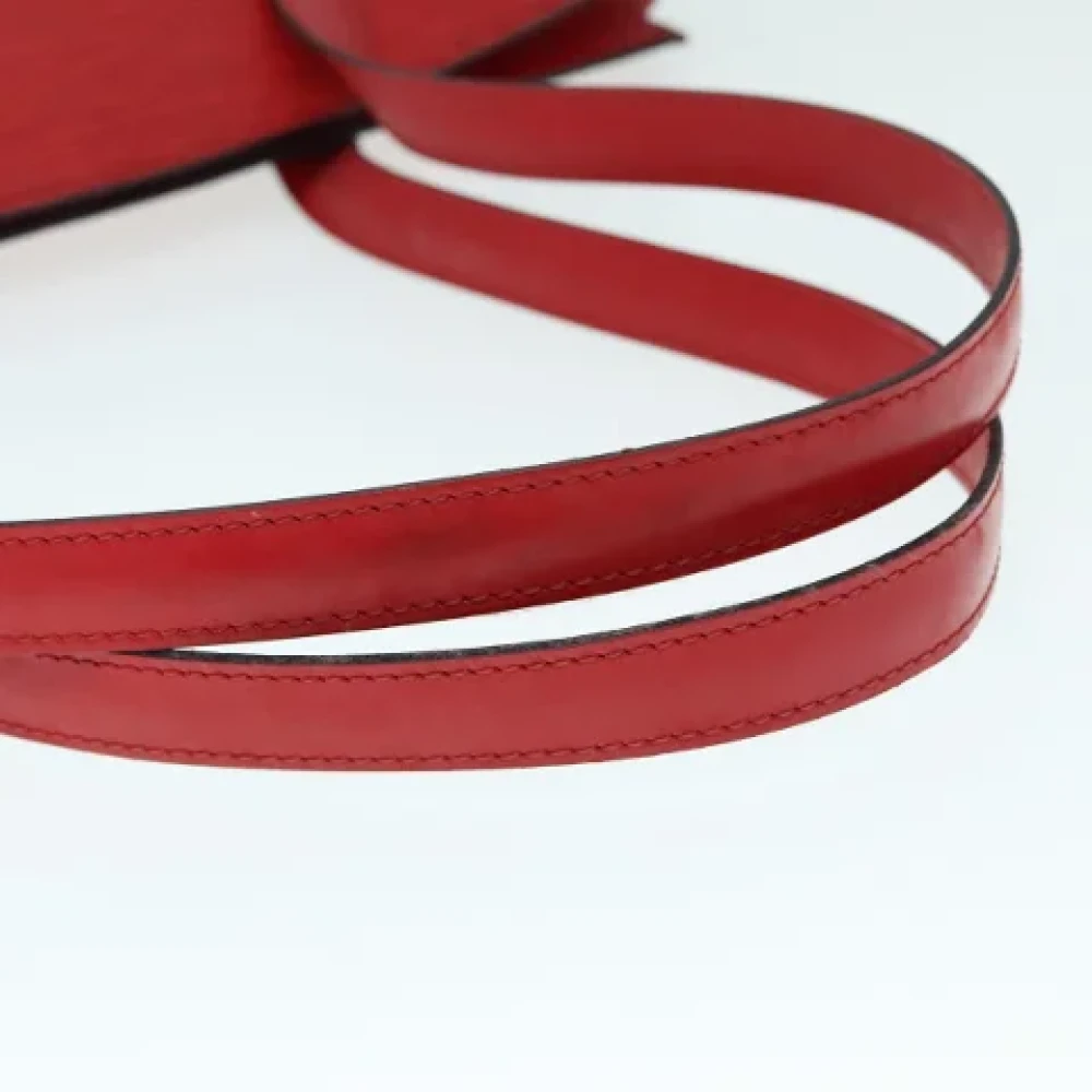 Louis Vuitton Vintage Pre-owned Leather louis-vuitton-bags Red Dames