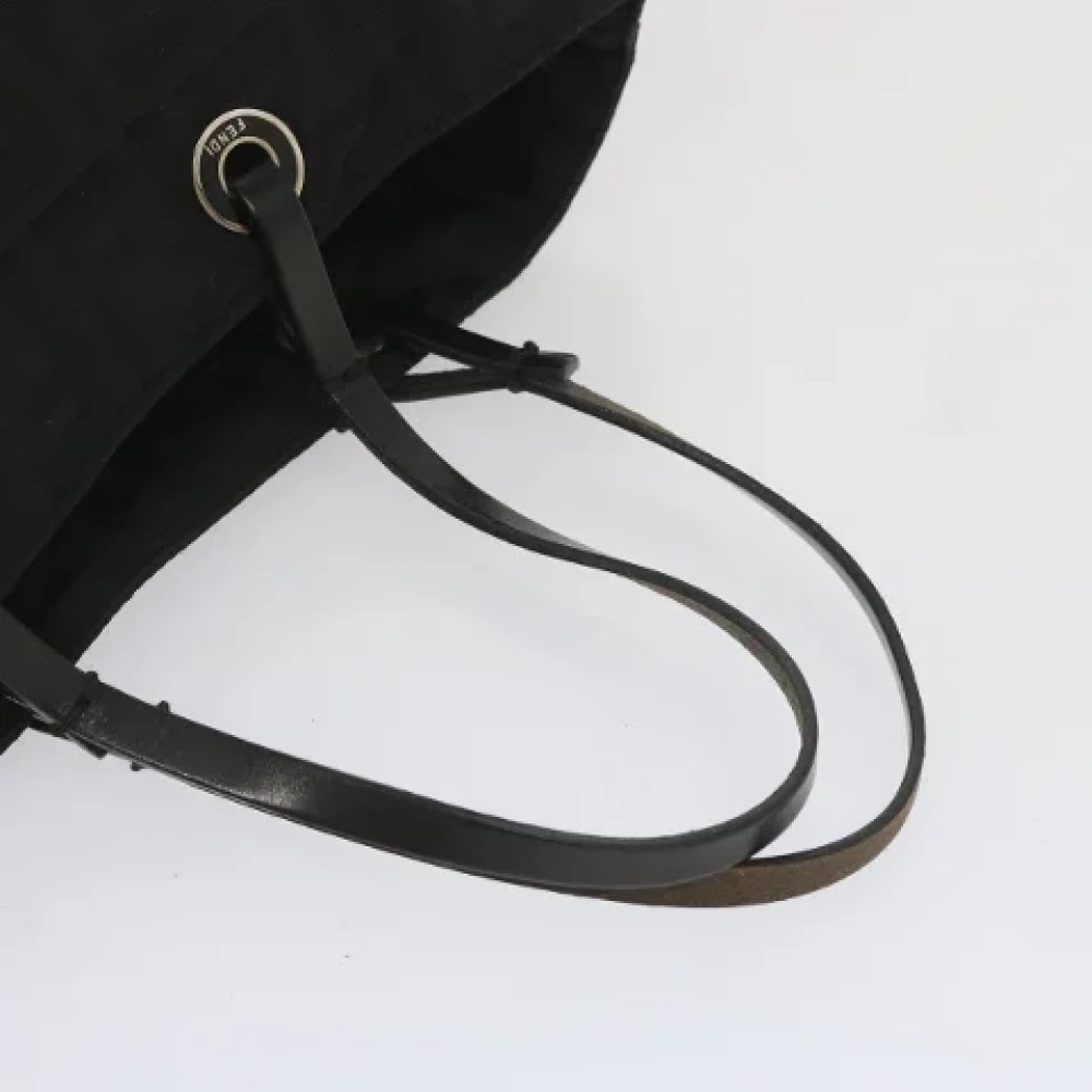 Fendi Vintage Pre-owned Canvas fendi-bags Black Dames