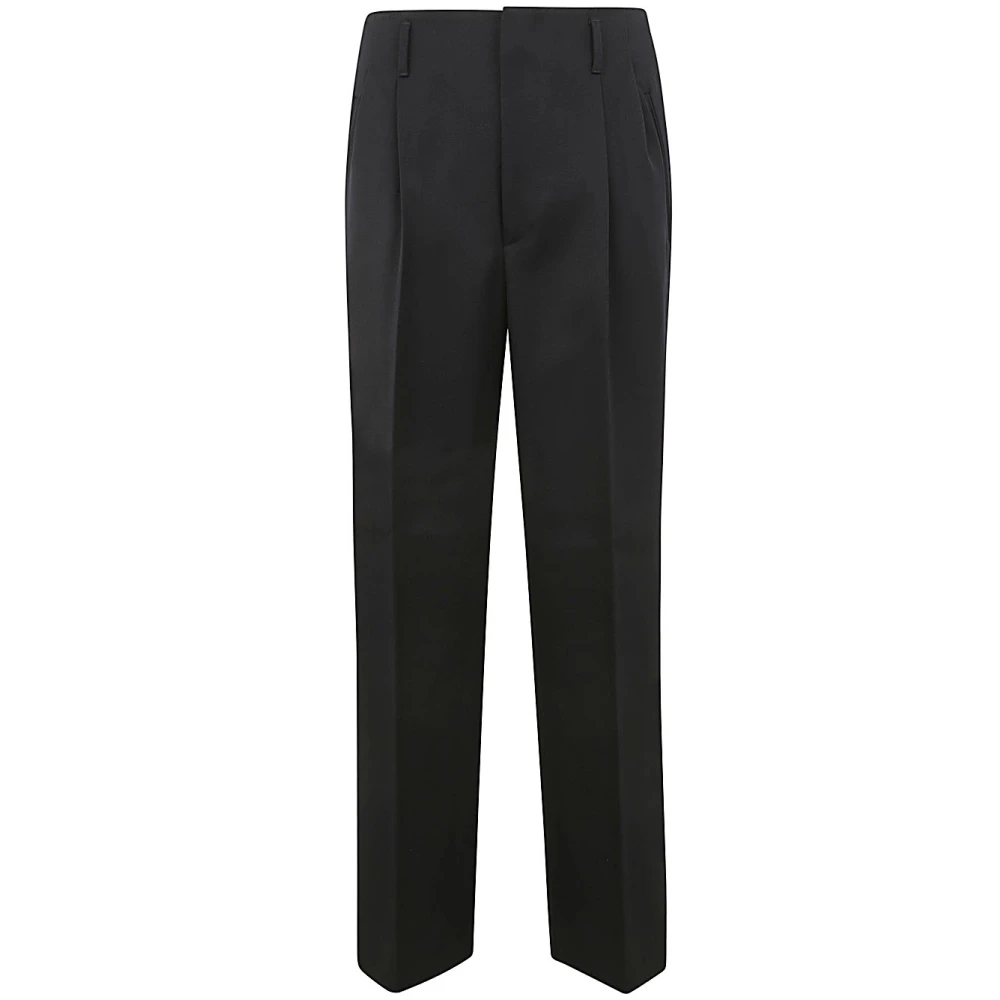 Golden Goose Wijde Pijpen Broek Blue Heren