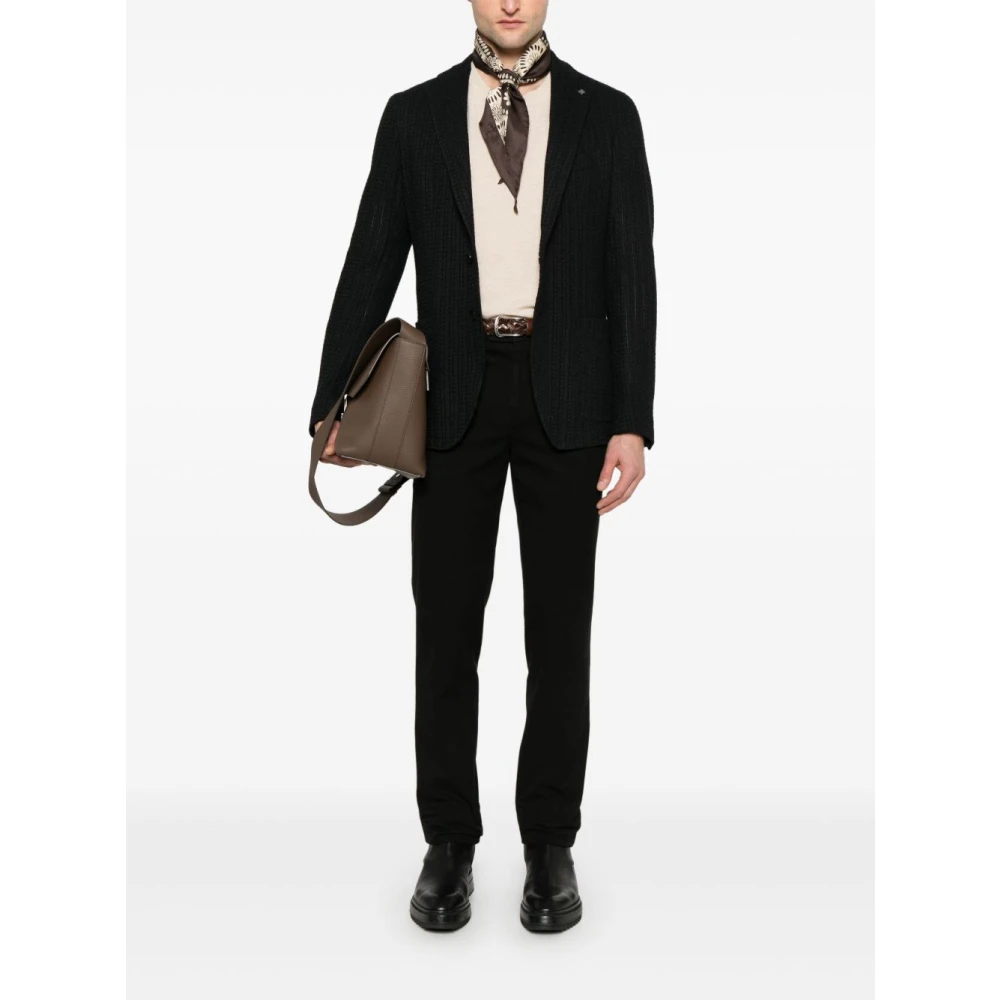 Tagliatore Jassen Zwart Black Heren