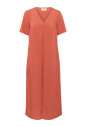 robe-rayee-avec-col-en-v