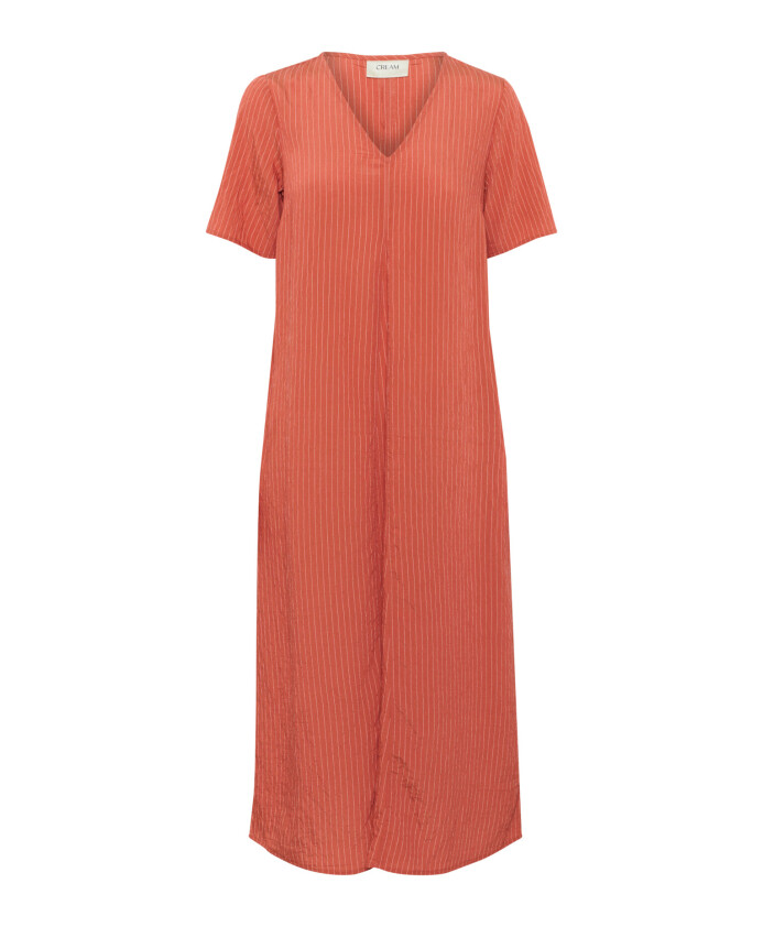 robe-rayee-avec-col-en-v