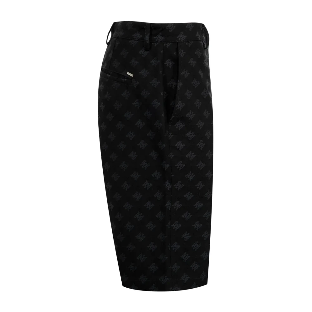 Amiri Jacquard Bermuda Shorts Black Heren