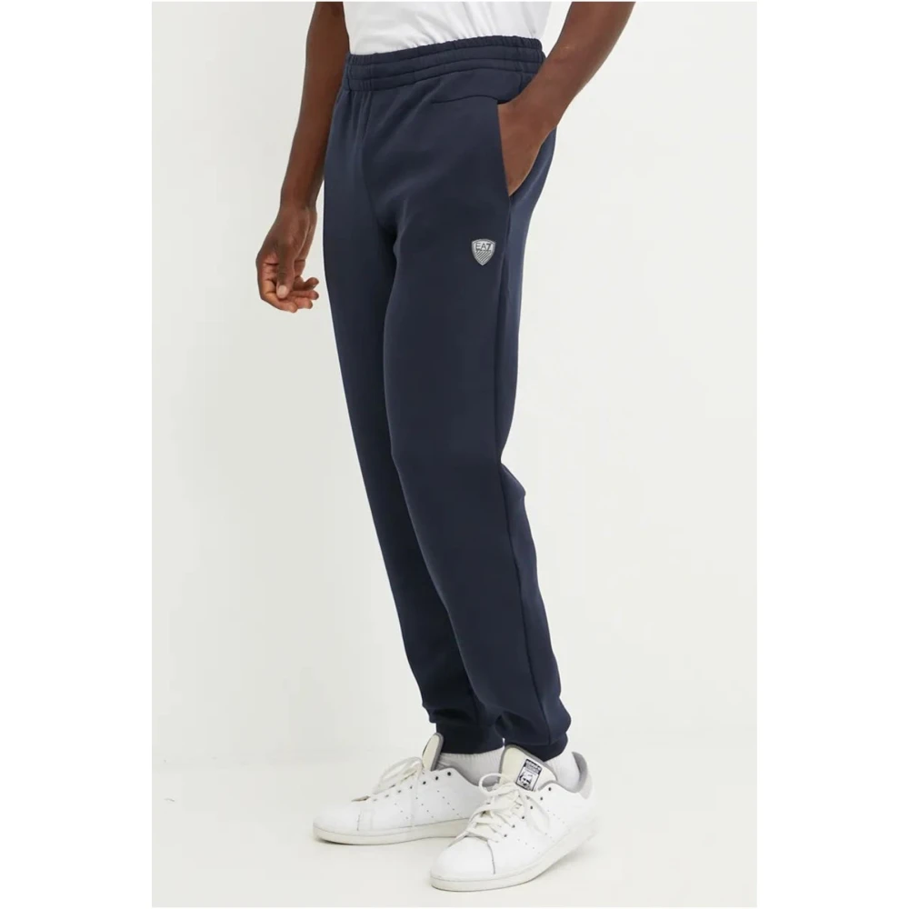 Emporio Armani EA7 Aansluitend Badge Trainingspak Ea7 Blue Heren