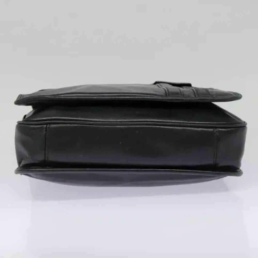 Bally Pre-owned Leather shoulder-bags Black Dames