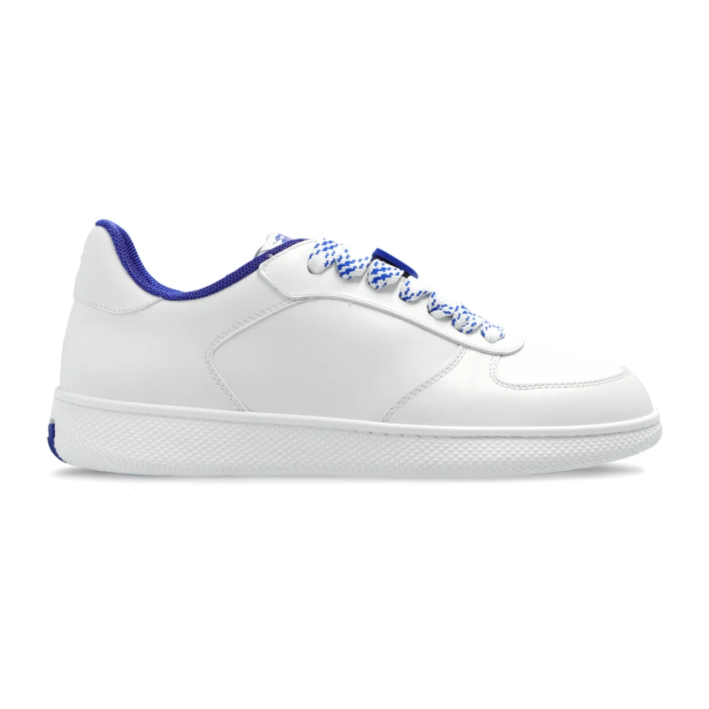 Burberry Platform Sneakers White, Herr