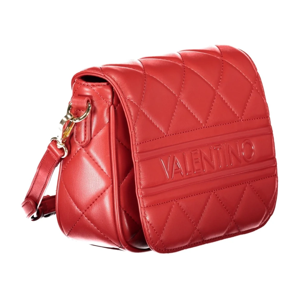 Valentino by Mario Valentino Rode Schoudertas met Verstelbare Band Red Dames